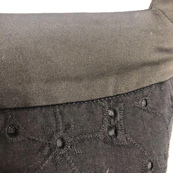 Forever black eyelet dress size small - Picture 3 of 5